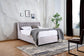 Deeply Padded Super Thick Headboard Lift Up Ottoman Bed