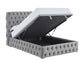All Buttoned Lift Up Ottoman Bed
