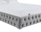 All Buttoned Lift Up Ottoman Bed