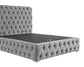 All Buttoned Lift Up Ottoman Bed