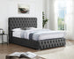All Buttoned Lift Up Ottoman Bed