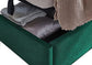 Retro Headboard Lift Up Ottoman Bed